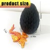 3D Printed Dragon Egg With Dragon Inside - Mystery Surprise