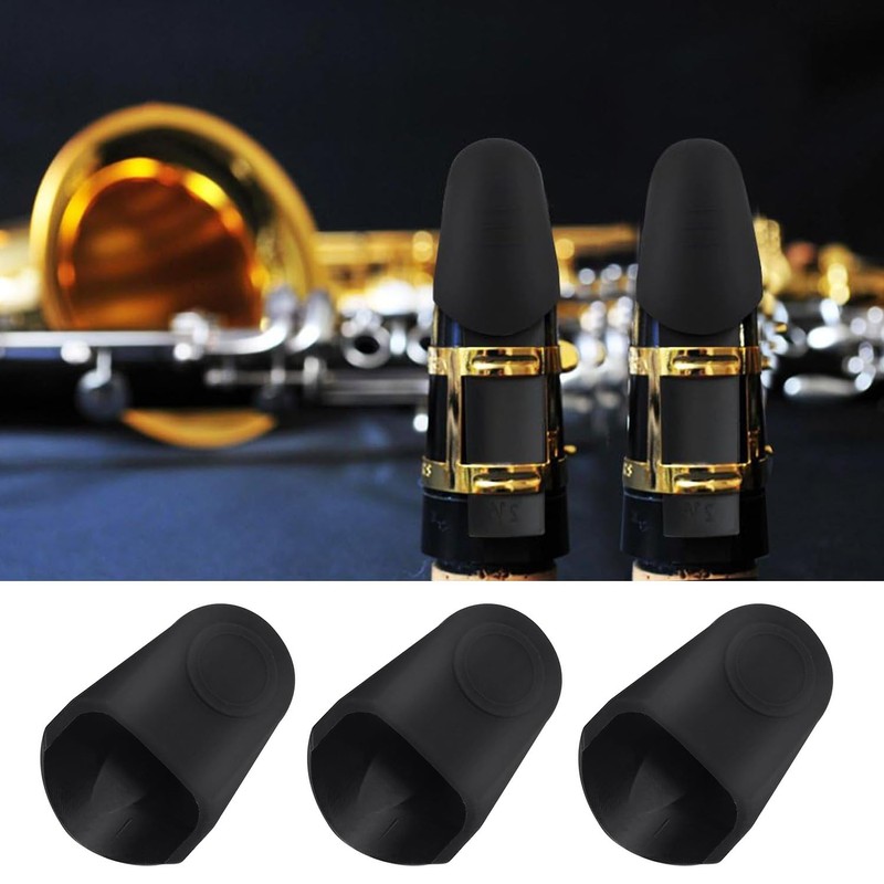 ChasCoCo Mouthpiece Cap Rubber Protector Cover Clarinet Sax Protective Cover