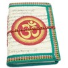 Purpledip Handmade Paper Journal 'Om, The Sound Of Vedas': Vintage
