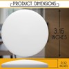 4 Pack Large Silicone Wall Door Stoppers – 3.15 Inch