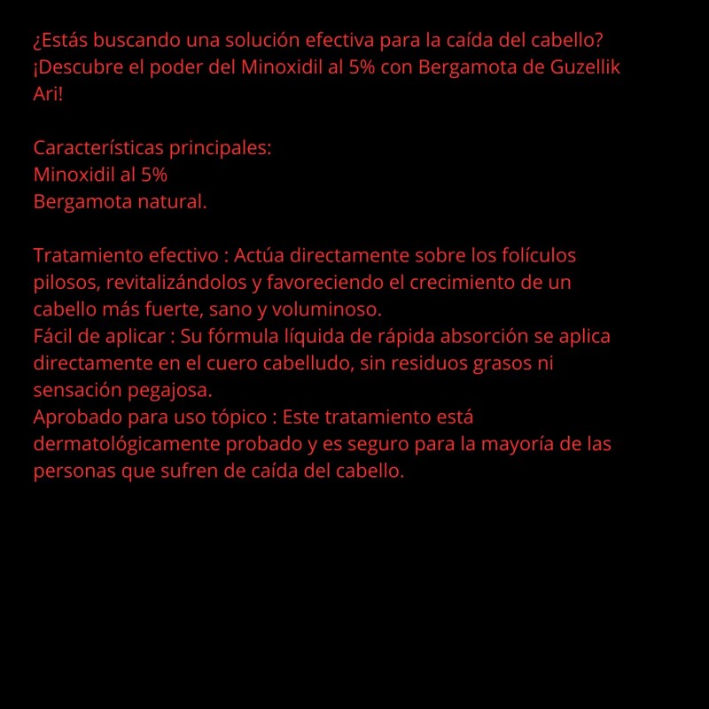 Kit Tratamiento Calvicie, Anti-caída, Capilar Y Barba.