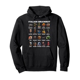 Italian Brainrot Children Pullover Hoodie