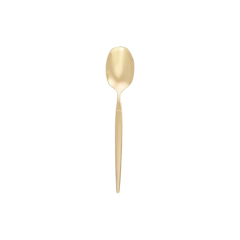 Lucky Wood 0-12502-060 Spoon Miltore, Pink Gold, Dessert Spoon