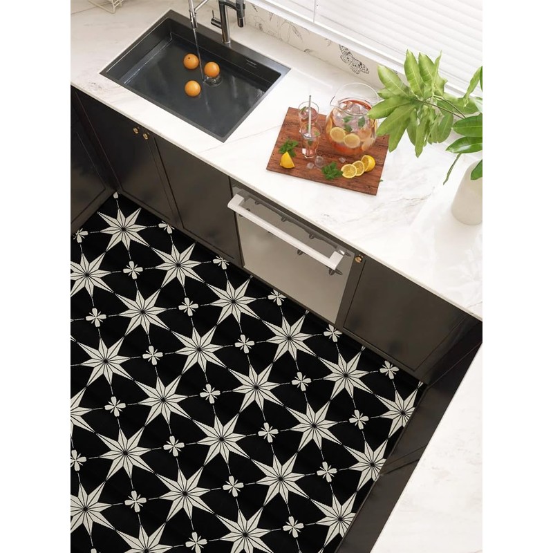 RomDeco Peel and Stick Floor Tiles: 10pc 11.81 * 11.81in