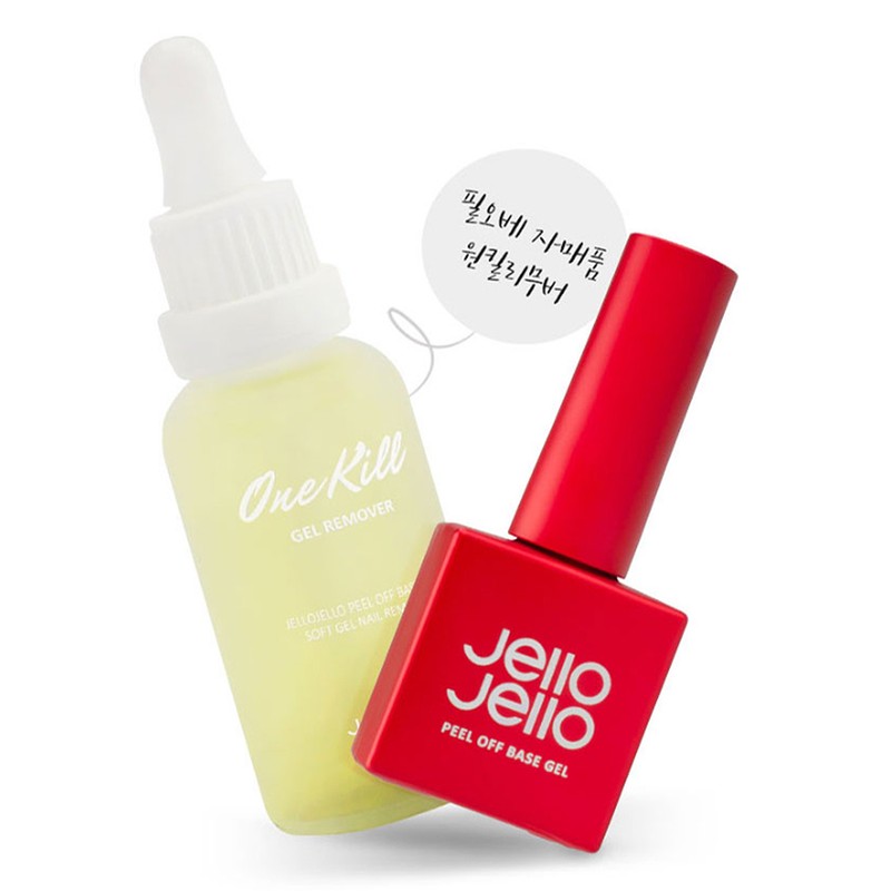 Jello Jello peel-off base gel self gel nail / 젤로젤로