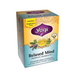 Yogi Relaxed Mind Herbal Tea Caffeine Free - 16 Tea Bags