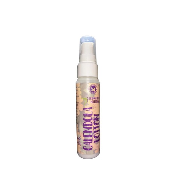 Unscented Calendula Lotion for Dry Skin, Natural Soothing Formula, Suitable