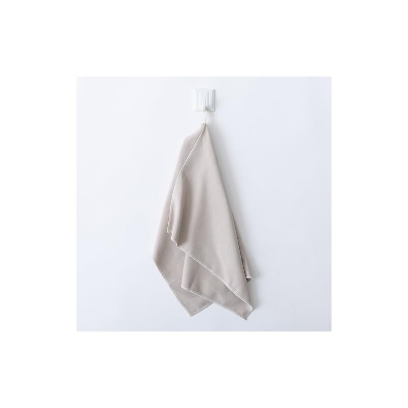 Teijin Achikocchi Dish Towel, Beige, Thin Edition, Medium Size