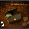 AME DE MASSE(アム デ マス) Men's Compact Coin Purse, Genuine