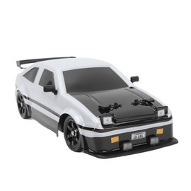 Hiraith RC Drift Car, 1:16 Remote Controlled Car, 500 mAh, Black and White, 1:16 All-Wheel Drive 2.4 GHz, as a Gift