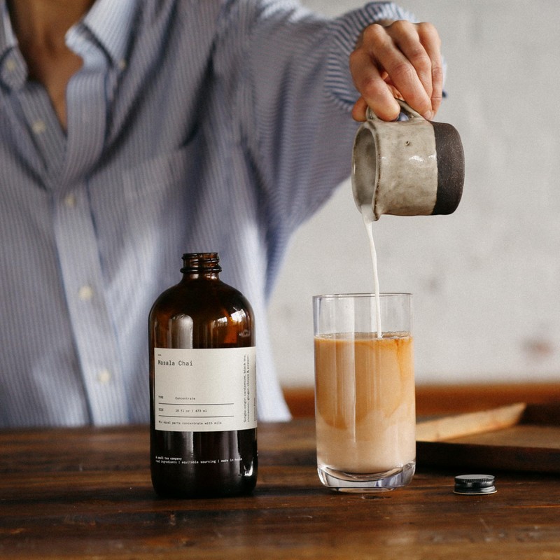 Dona Original Masala Chai Concentrate, Small-Batch, Single-Origin Spices, Hot or