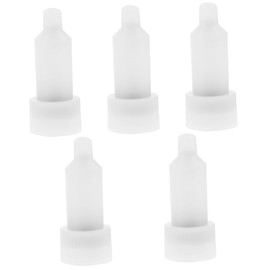 BIUDECO 5pcs Foam Soap Dispenser Parts Replacement Bottle Head for Wall Soap Box Accessory