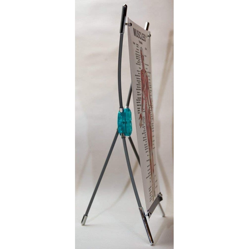 The Colorful Brain Mini Poster with X Stand