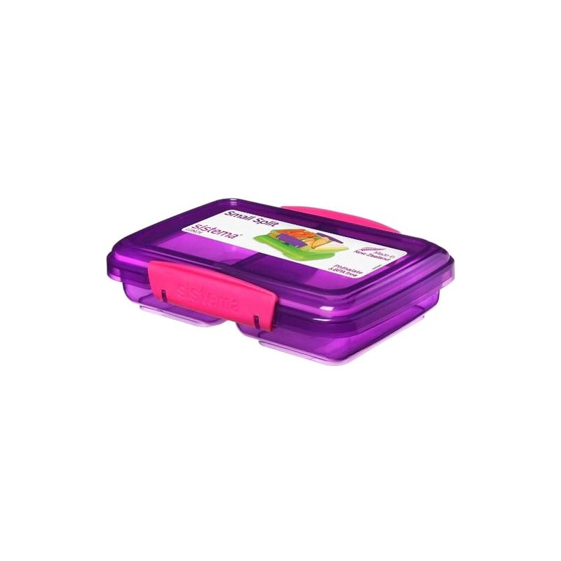 Sistema Lunchbox Small Split 2fach unterteilt pink 5000095