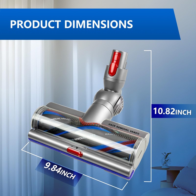 Vacuum Head Replacement Compatible with Dyson V10 V11 V15 Vacuum