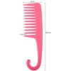 TRIXES Shower Hair Combs – 2-Pack – With Hooked Handle