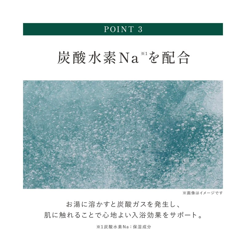 【 森林浴気分をおうちで 炭酸湯 × 天然海塩 】 NAIA 能登ヒバ バスソルト 210g