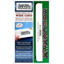 Deb Moffett-Hall Quick Start Peyote Cards by Deb Moffett-Hall - QSP6 11/0 Bracelet & tapestry