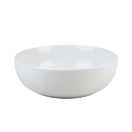 10 Strawberry Street Coupe Stoneware 9.5"/70oz Serving Bowl, White