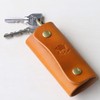 Polcolosso Double Hook Key Case, Original Tochigi Leather, Made in