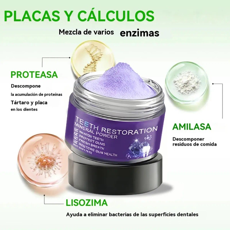 Polvo Limpiador De Dientes Dog Powder Para Perros En Polvo