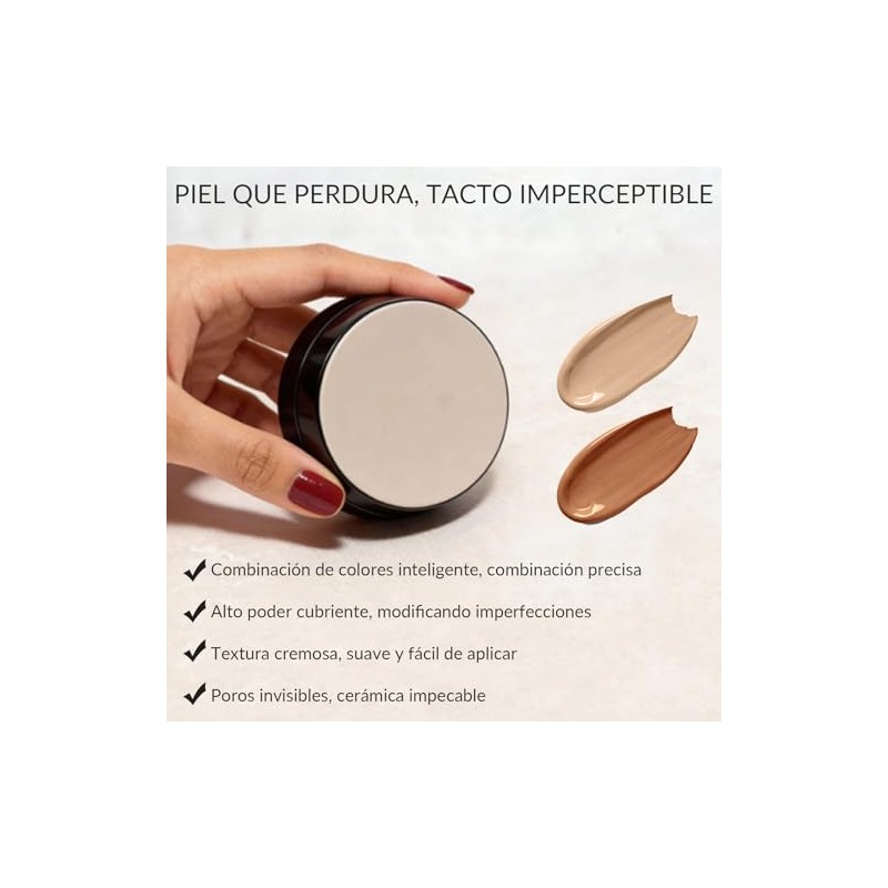 Base de Maquillaje en Cushion - Crema CC con Aplicador