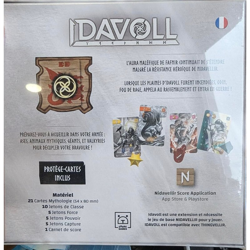 Blackrock Games NIDAVELLIR Expansion IDAVOLL - French Version - Strategy