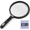 akindou Huge Magnifying Glass Magnifying Glass Magnifying Glasses, 5.1 inch