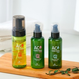 The Pure Acne Cosmetics Toner Lotion Cleanser Set Sebum Control / 더순수 여드름 화장품 토너 로션 클렌저 세트 피지조절
