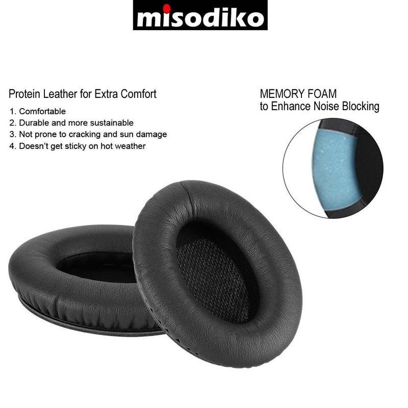 misodiko Ear Pads - for Bose Quiet Comfort 35 (QC35)
