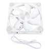 PC Case Fan 120mm PWM Intelligent Control MFDB Bearing Case