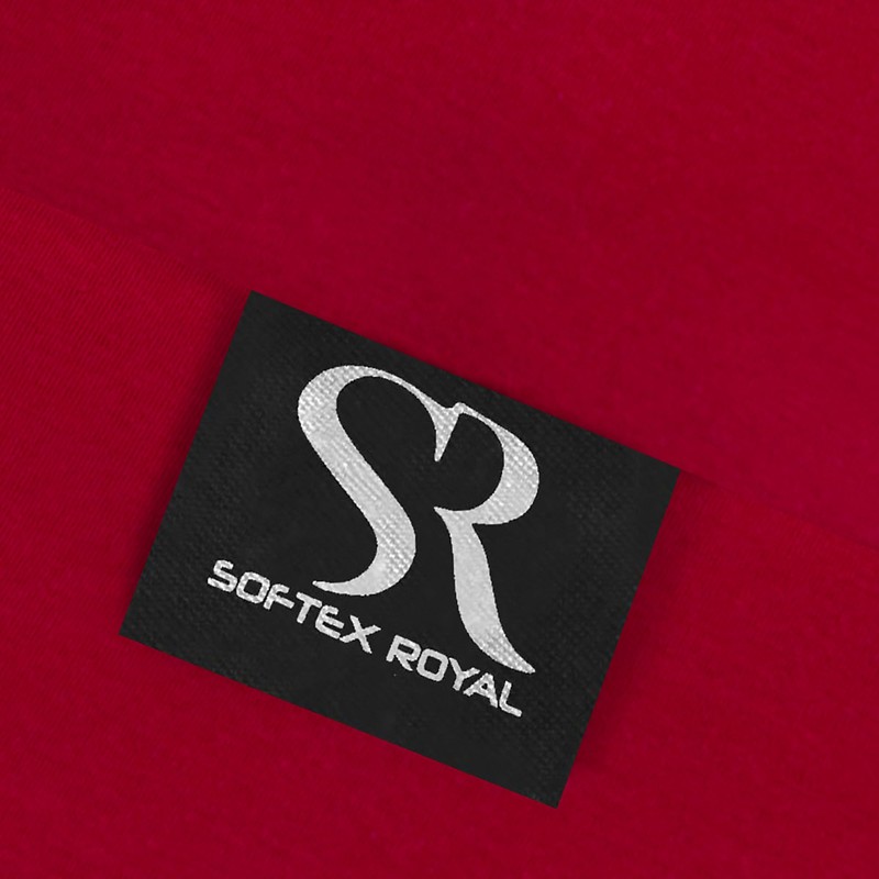 Softex Royal Fitted Sheet (Cherry Red, 160 x 200 cm)