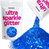 Hemway Premium Ultra Sparkle Glitter Multi Purpose Metallic Flake for