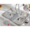 Sink Saddle, Divider Mat, Kitchen Sink Mat, Silicone Protector, No