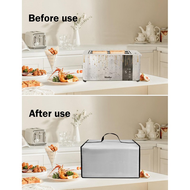 ECT-3100 Toaster Cover Ultra Toast Cover Heat-Resistant Nylon Case for