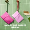 ZOMCHI Bar Soap Saver Bag with Different Roughness, Exfoliating Soap