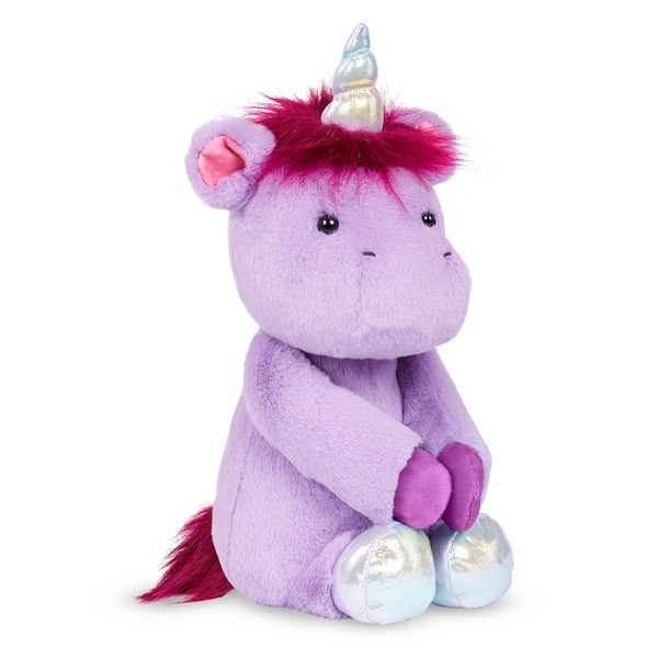 B. 62243455627 Happyhues – Penny Periwinkle Battat Plush Unicorn – Stuffed Animal – Soft Purple Washable Toys for Baby, Toddler, Kids – 0 Months, 30 cm