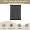 Bakayoyo 6 Pack Heavy Duty Steel Wool Scrubber Sponges, Stainless
