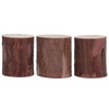 Wood Stakes Cylindrical Pine Log DIY Painting Material Flower Pot