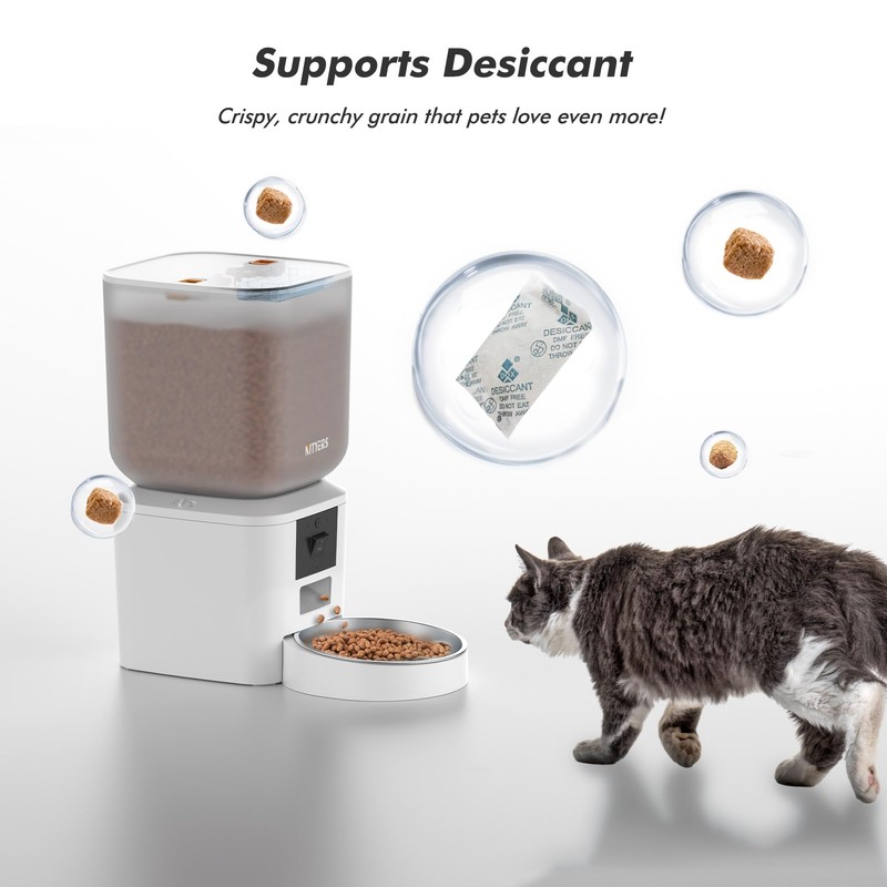 Automatic Dog & Cat Feeder with Camera & WiFi –