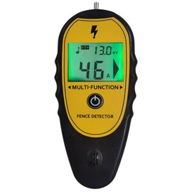 Electric Fence Voltage Tester & Fault Finder - Smart Digital Wireless Voltage Detector 200V-15000V, Amperage & Short Location Checker for Ranch, Farm, Livestock Fencing