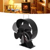 6 Blades Fireplace Fan Thermoelectric Module Wood Stove Fan Heat