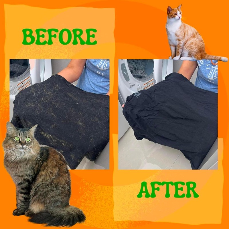 Pet Hair Remover for Laundry – Reusable Laundry Tool for