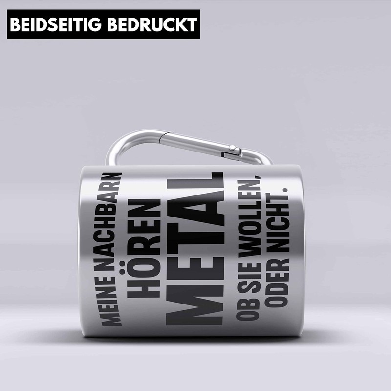 Trendation - Heavy Metal Gifts Rock Music Gift Stainless Steel