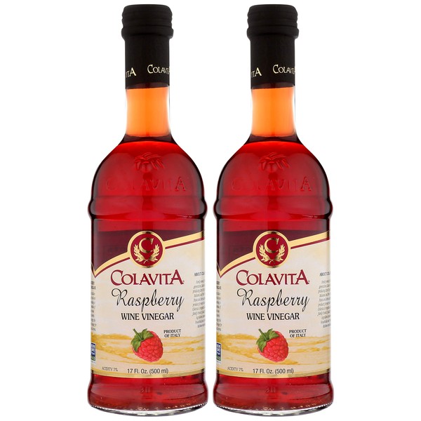Colavita Raspberry Red Wine Vinegar, Special 34 Ounce