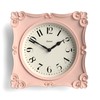 JONES CLOCKS® Rialto Wall Clock | Scroll Vintage Square Clock