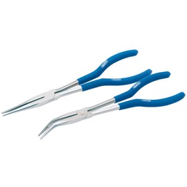 Draper 69287 2-Piece Long-Reach Long-Nosed Pliers Set, Blue