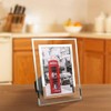 Schliersee 4x6 Glass Picture Frame Set of 12, Silver Mirrored