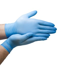 FleXcel Powder Free Nitrile Gloves, Blue, X-Large - Medical-Grade, Latex-Free, Food Safe (Box of 100)