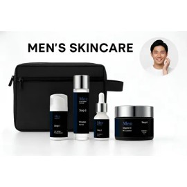 Skincare For Men Cuidado De La Piel Vitamina C Antiedad 4pzs